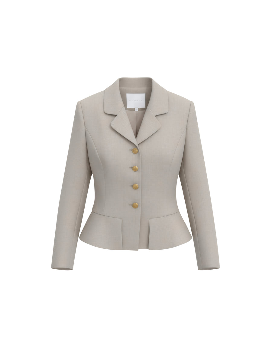Leiden Jacket Almond