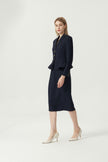 EV LéSem™ Hopkins Loyal Navy Blue Pencil Skirt