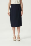 EV LéSem™ Hopkins Loyal Navy Blue Pencil Skirt