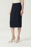 EV LéSem™ Hopkins Loyal Navy Blue Pencil Skirt