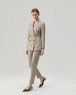 Ace Blazer Textured Apricot