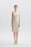 EV Sudro™ Queensland Vanilla Custard Sleeveless Small Mermaid Dress