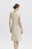 EV Sudro™ Queensland Vanilla Custard Sleeveless Small Mermaid Dress