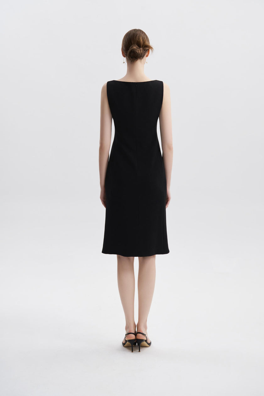 EV Sudro™ Queensland Black Sleeveless Small Mermaid Dress