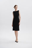EV Sudro™ Queensland Black Sleeveless Small Mermaid Dress