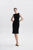 EV Sudro™ Queensland Black Sleeveless Small Mermaid Dress