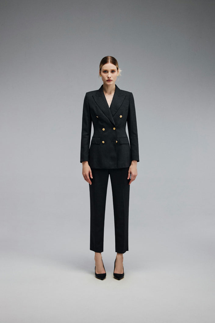 Ace Charcoal Gray Blazer