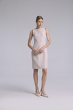 EV Sudro™ Pink Diamond-ratio Tailoring Sleeveless Dress