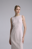 EV Sudro™ Pink Diamond-ratio Tailoring Sleeveless Dress