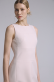 EV Sudro™ Pink Diamond-ratio Tailoring Sleeveless Dress