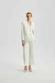 EV LéSuit™ White Removable Inner Vest Blazer