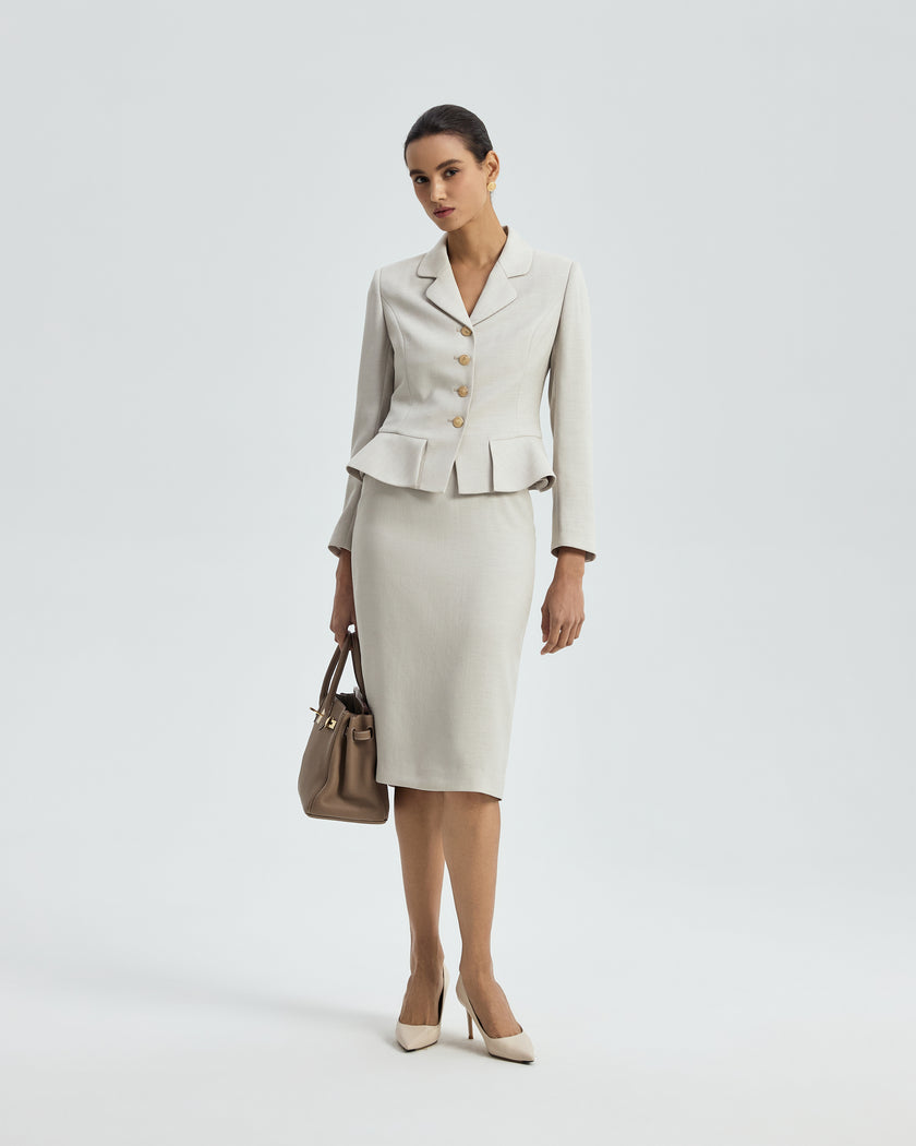 Leiden Jacket Almond