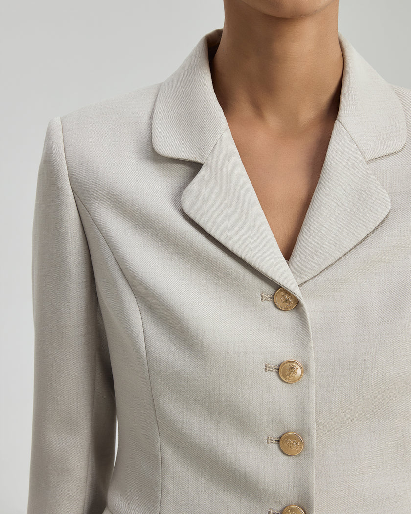 Leiden Jacket Almond