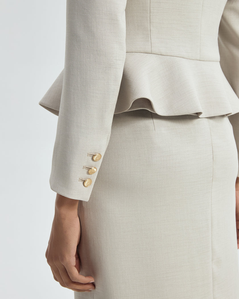 Leiden Jacket Almond