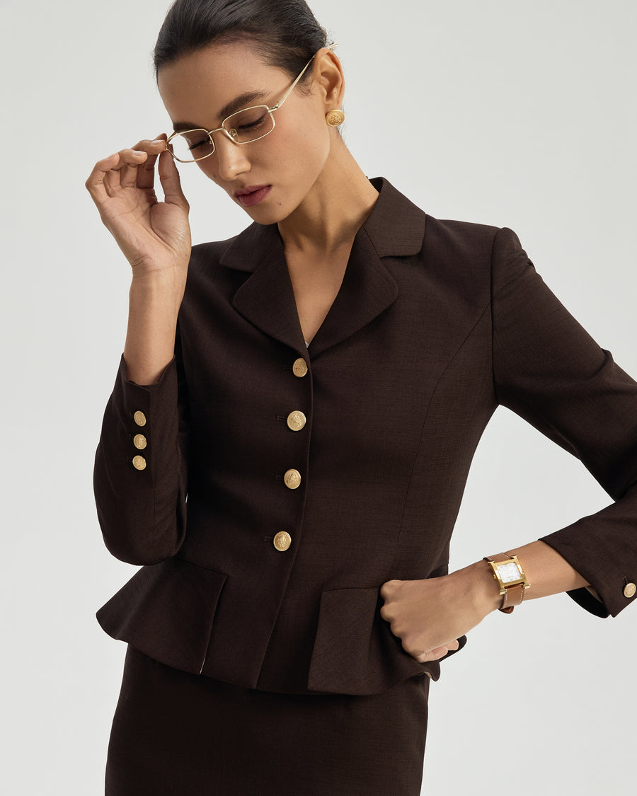 Leiden Jacket Deep Chocolate