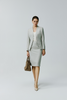 EV LéSuit™ Yale Oatmeal Collarless Blazer
