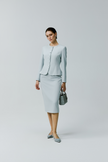 EV LéJac™ Piana Power Blue Single-breasted Seven-button Jacket