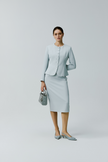 EV LéJac™ Piana Power Blue Single-breasted Seven-button Jacket