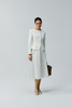 EV LéJac™ Piana White Single-breasted Seven-button Jacket