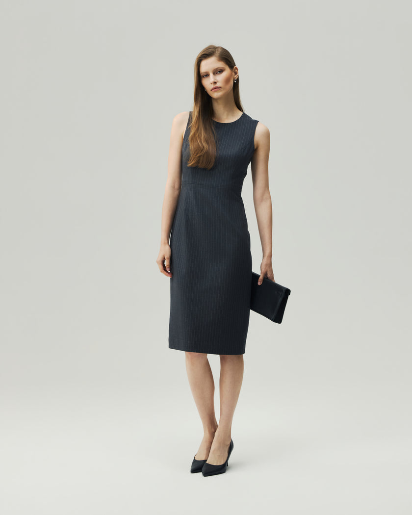 Dress Grey Stripe