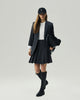 Mini Skirt Charcoal Grey