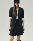 Mini Skirt Charcoal Grey