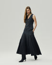 Teresa Vest Charcoal Grey
