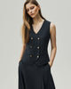 Teresa Vest Charcoal Grey