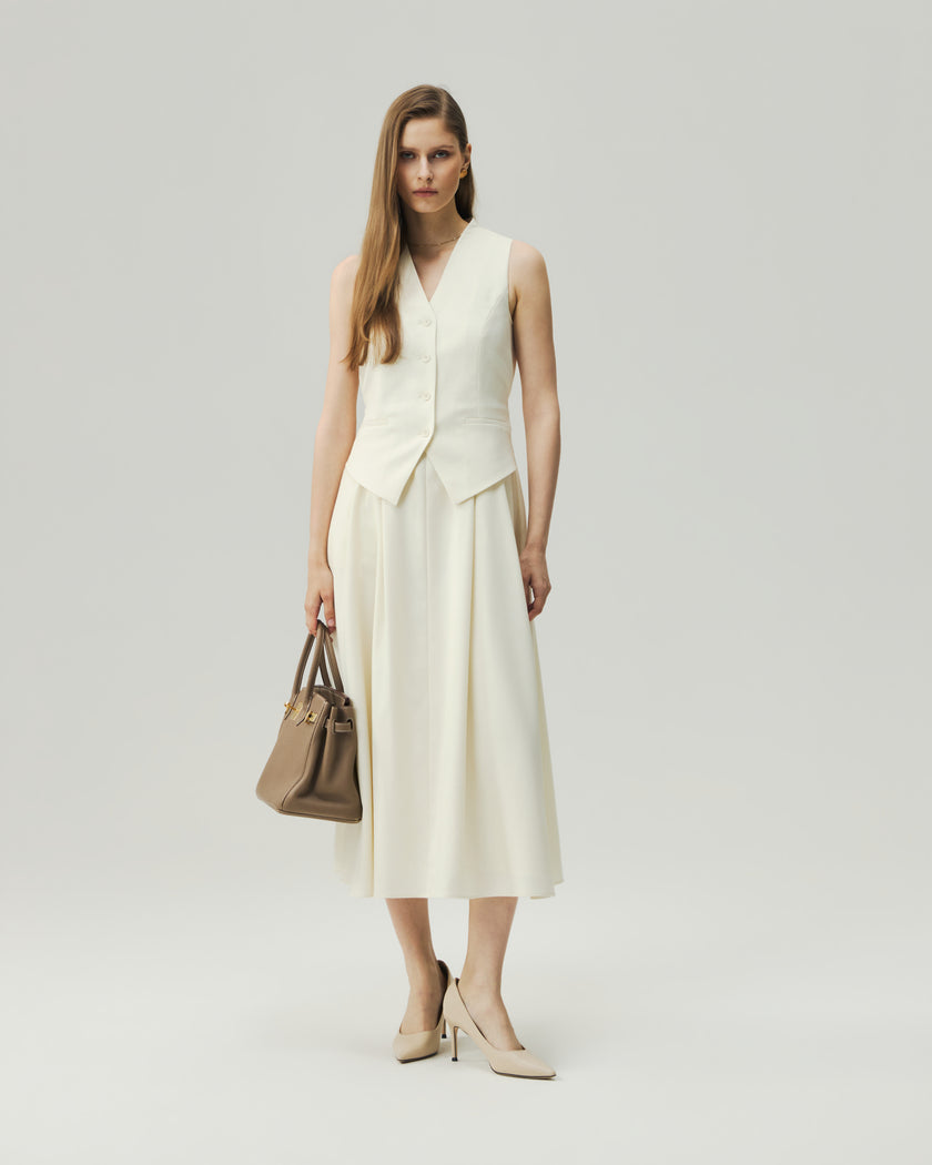 A-Line Dress Vanilla