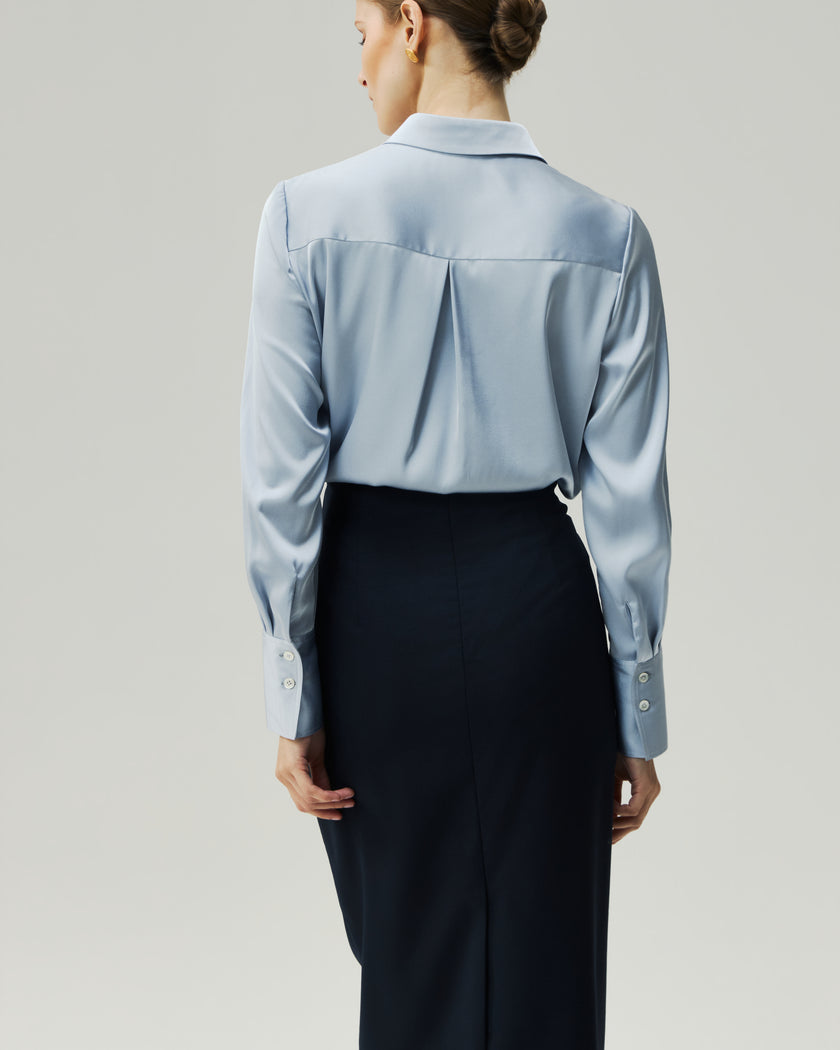 Blouse Glacier Blue