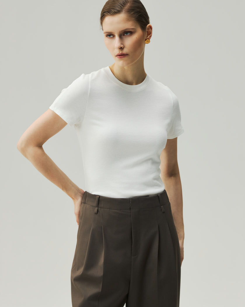 Fitted T-Shirt White