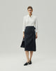 Asymmetric Skirt  Charcoal Grey