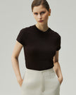 Fitted T-Shirt Brown