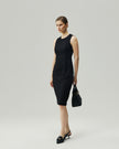 Dress Black Stripe