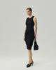 Dress Black Stripe