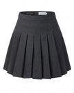 Mini Skirt Charcoal Grey