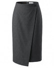 Wrap Skirt Charcoal Grey