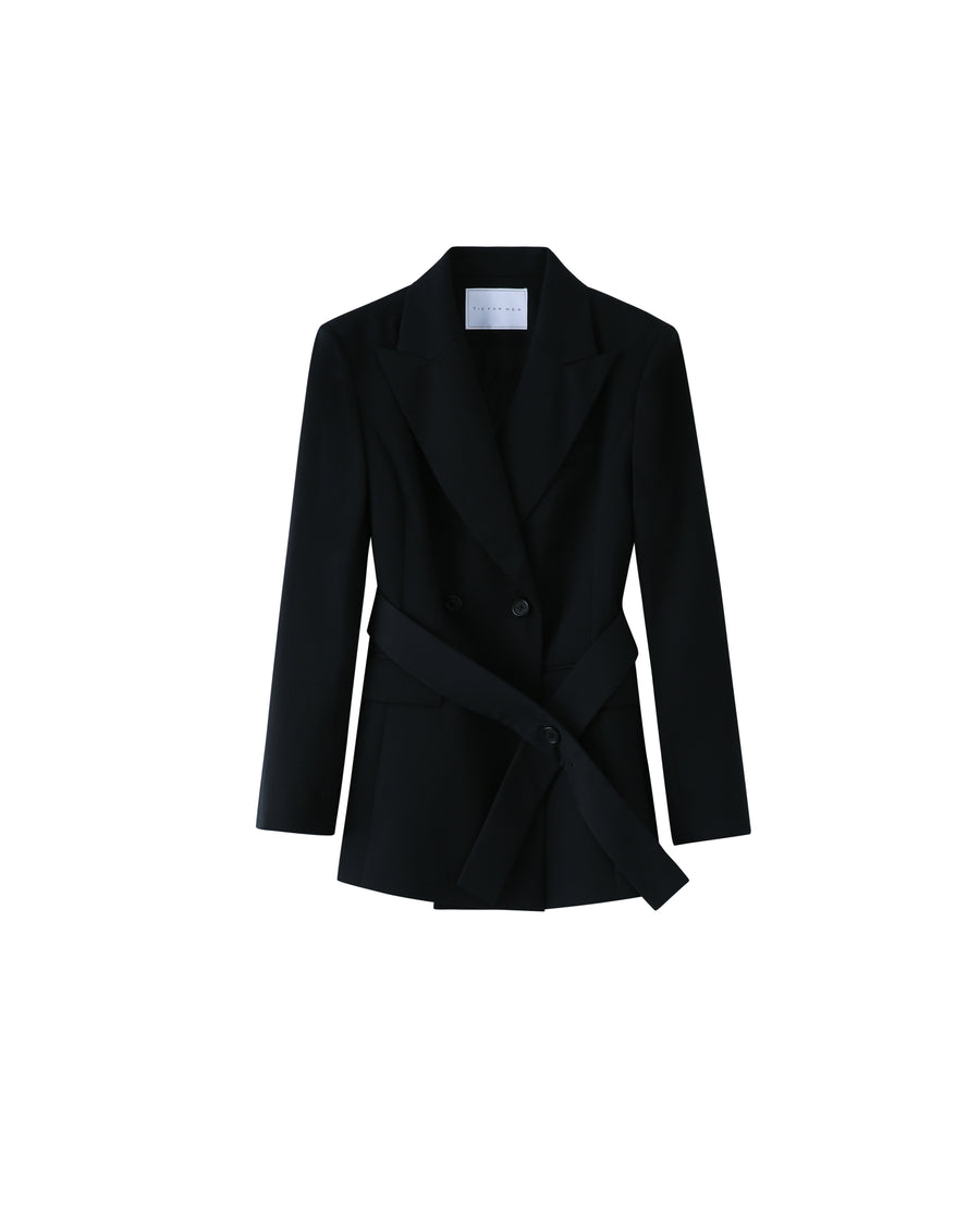 Oxford Blazer Graphite Black