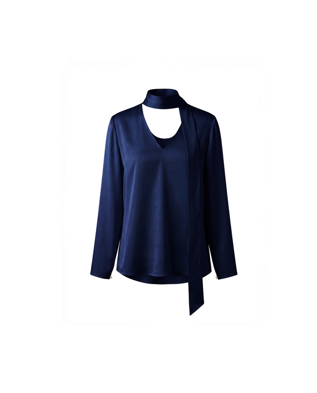 Reversible Blouse Navy