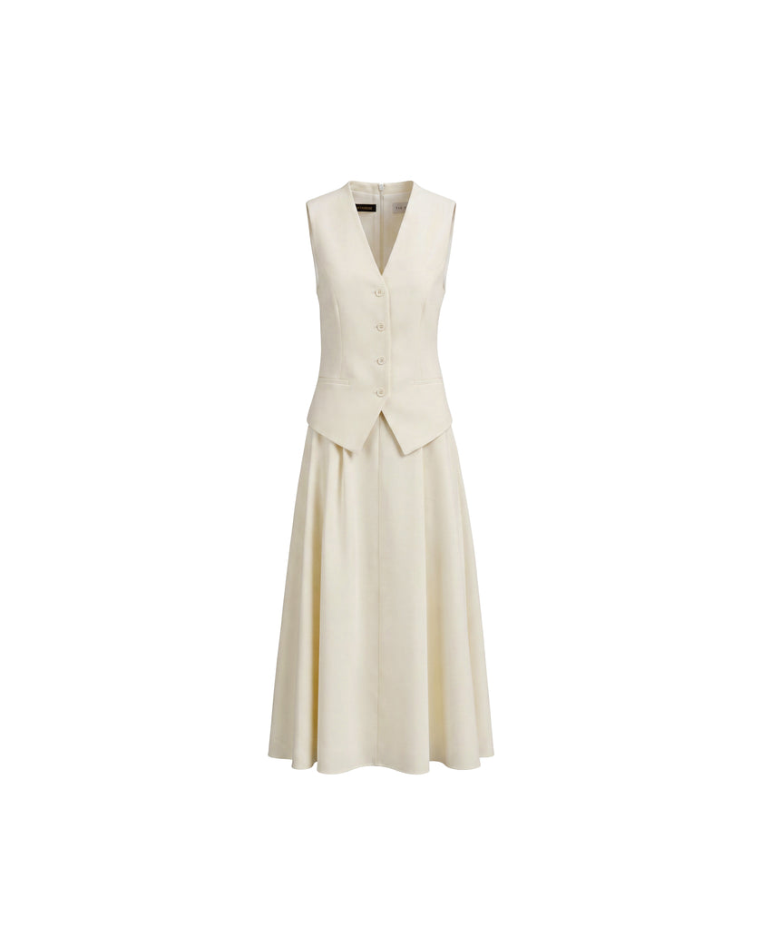 A-Line Dress Vanilla
