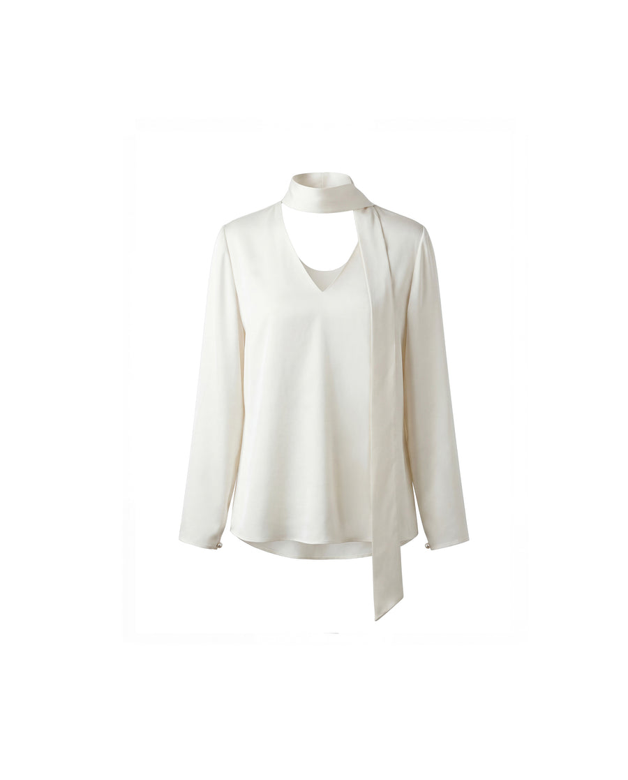 Reversible Blouse Cloud White