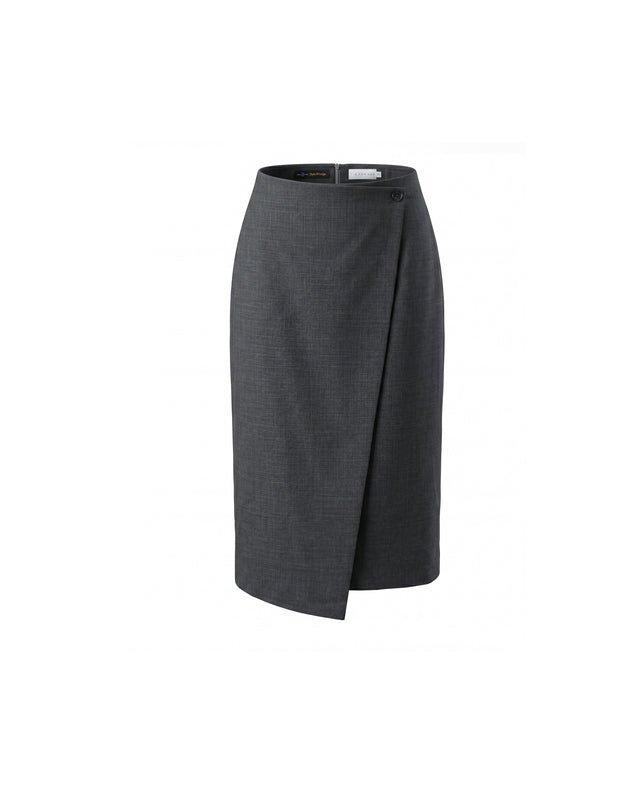 Wrap Skirt Charcoal Grey