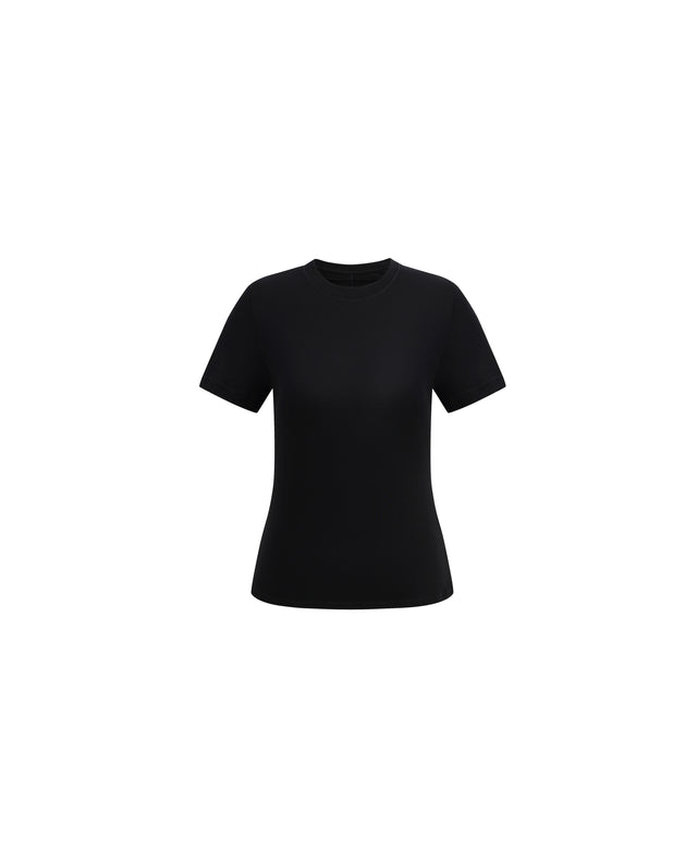 Fitted T-Shirt Black