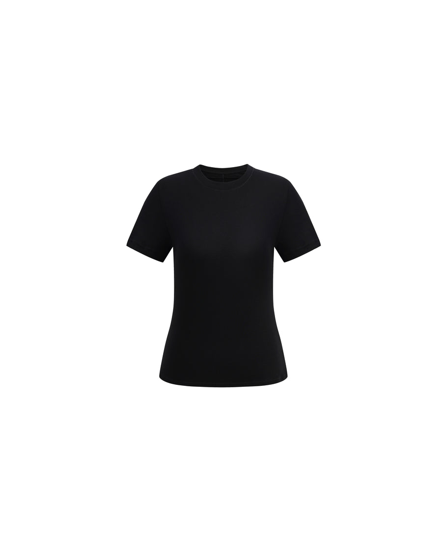 Fitted T-Shirt Black