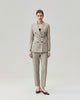 Ace Blazer Textured Apricot