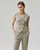 Teresa Vest Textured Apricot