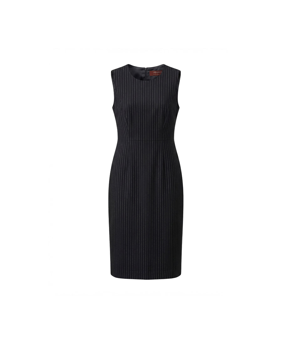 Dress Black Stripe