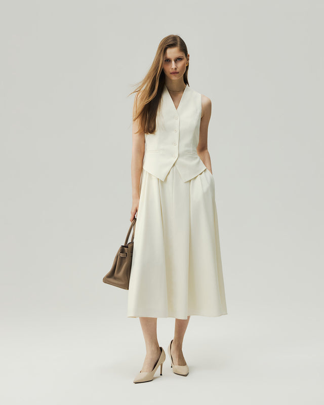 A-Line Dress Vanilla