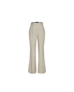 Gandi Trousers Textured Apricot