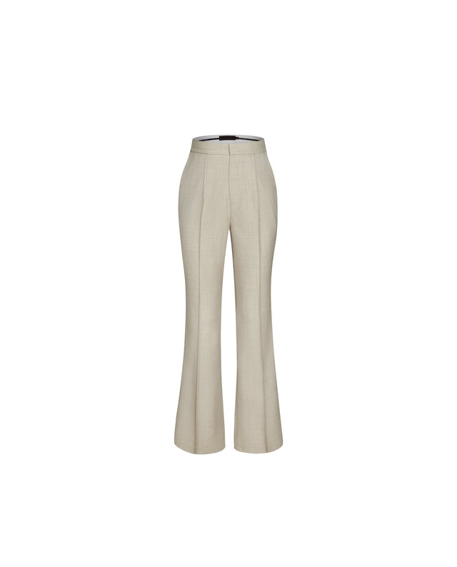 Gandi Trousers Textured Apricot